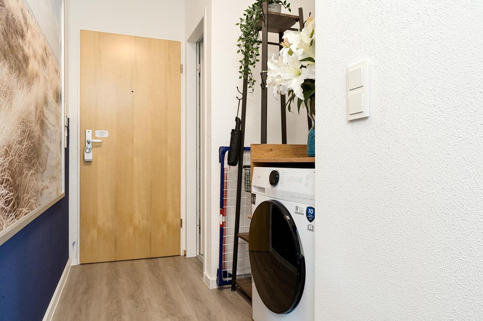 Federnest - Luxus-Studio - Kingsize Boxspringbett - Home-Office Mit Monitor Und Drucker - 11 Min Hbf Duisburg Exterior foto